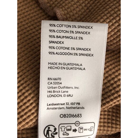 We The Free Easy Does It Thermal Top Women's XS  in Cuban Sand NEW - Picture 7 of 8